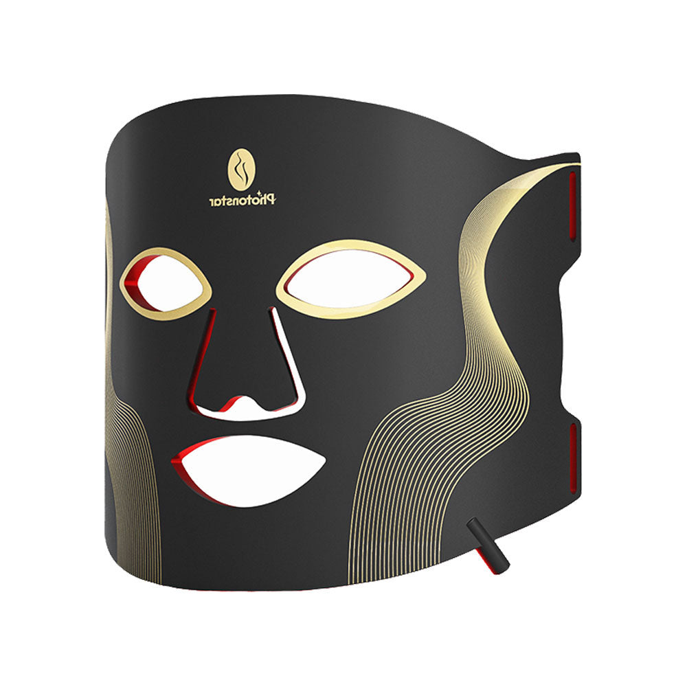 Red light therapy mask at home