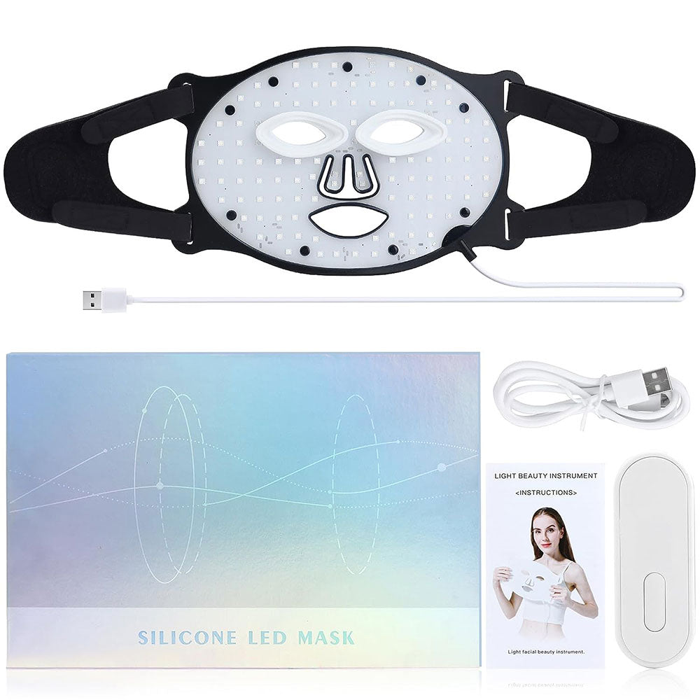 led face mask light therapy